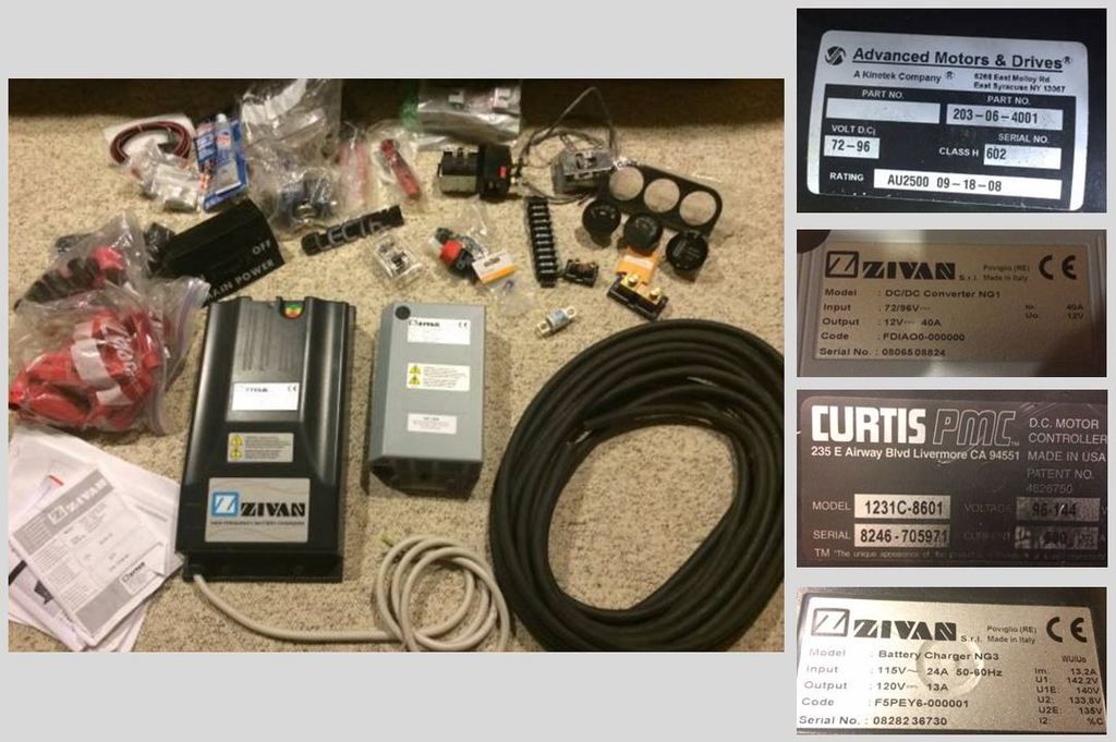 96v Complete Electric Car Conversion Kit Ev Conversion Hwy C